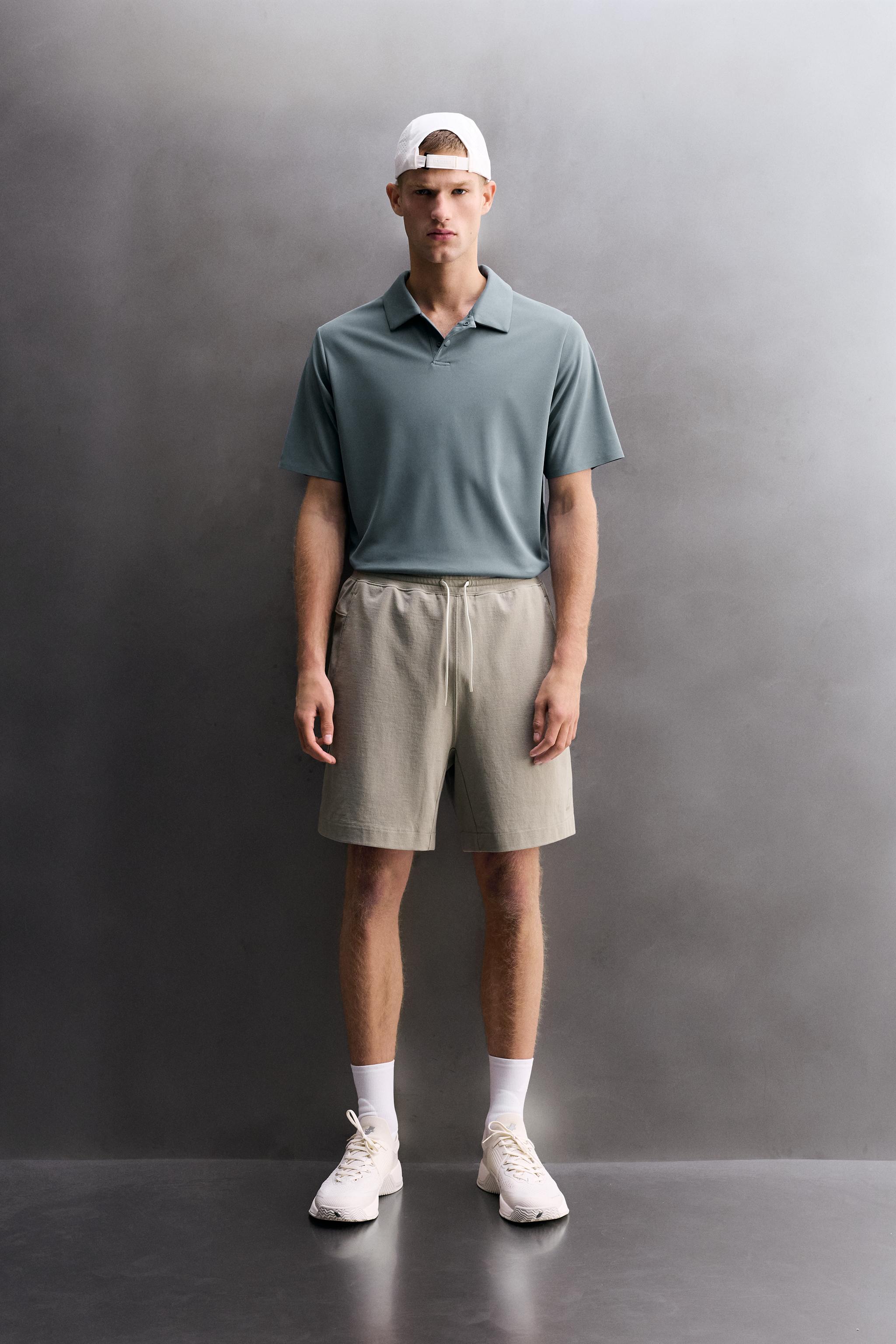 9" COTTON BLEND TRAINING SHORTS